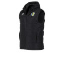 Le Coq Sportif Futbol Chaleco De Rosario Central Puffer De Abrigo Le Coq Sportif Negro