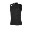 Musculosa Kappa De Futbol Lebbio Negra