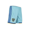 Adidas Futbol Short De Boca Adidas Tercer Recambio Niño Niña Celeste